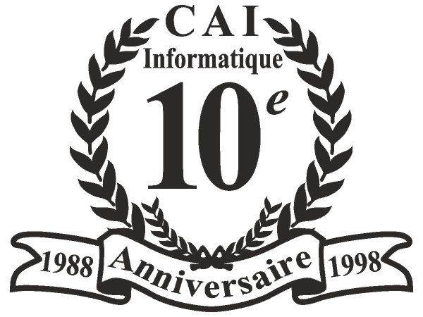 CAI 10e anniversaire CAI 10e anniversaire