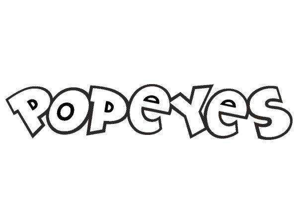 Popeyes logo Popeyes logo