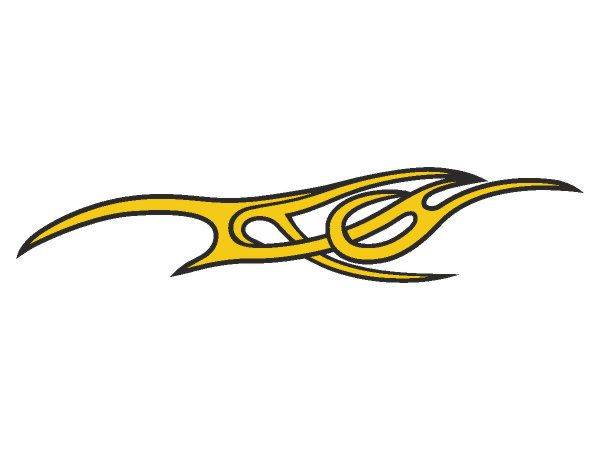 Виниловая наклейка на авто 331