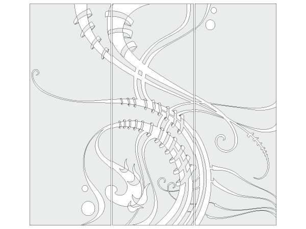 Прямоугольный орнамент 2335