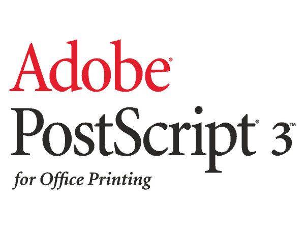 Adobe PostScript 3 logo