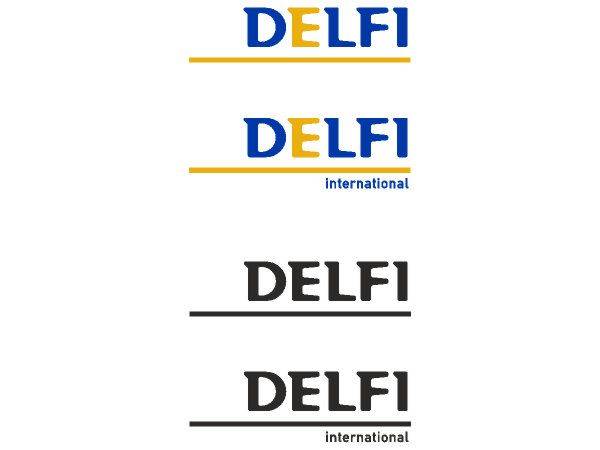 Delfi International logo Delfi International logo