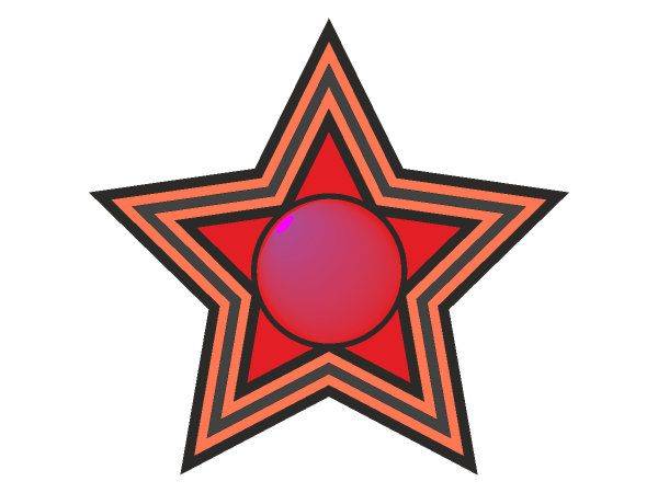 Георгиевская лента вектор cdr №6