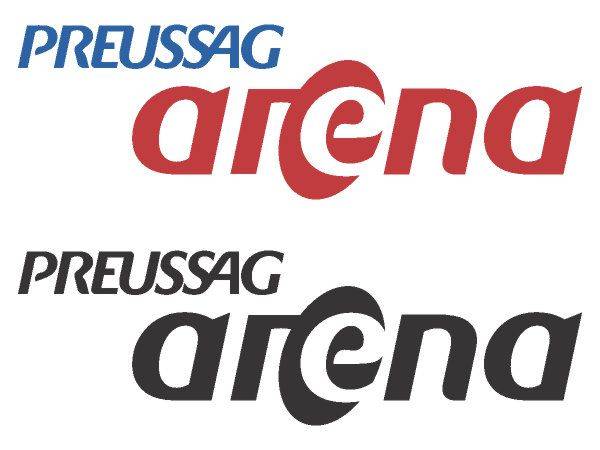 Preussag Arena logo Preussag Arena logo