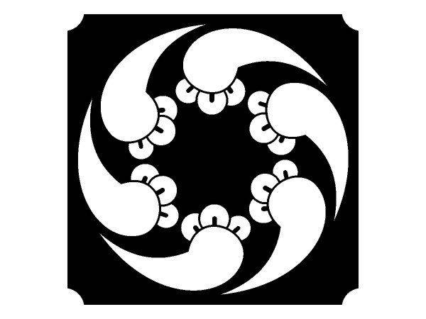 Японский узор 808