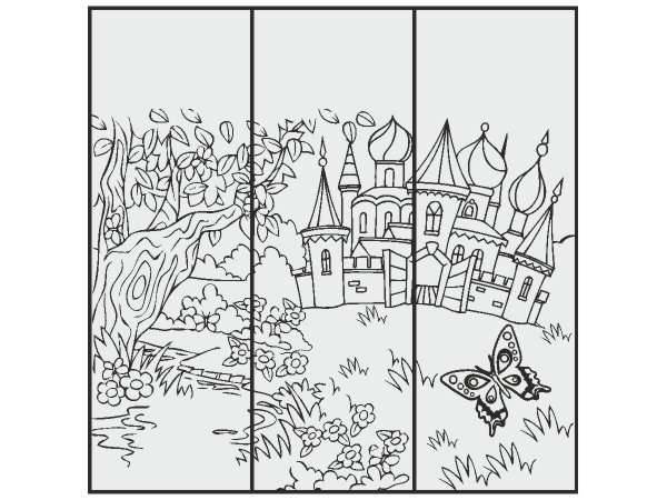 Прямоугольный орнамент 2068