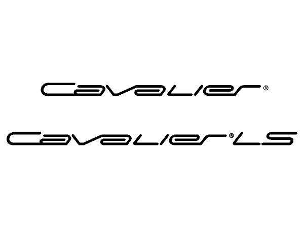 GM cavalier logos GM cavalier logos