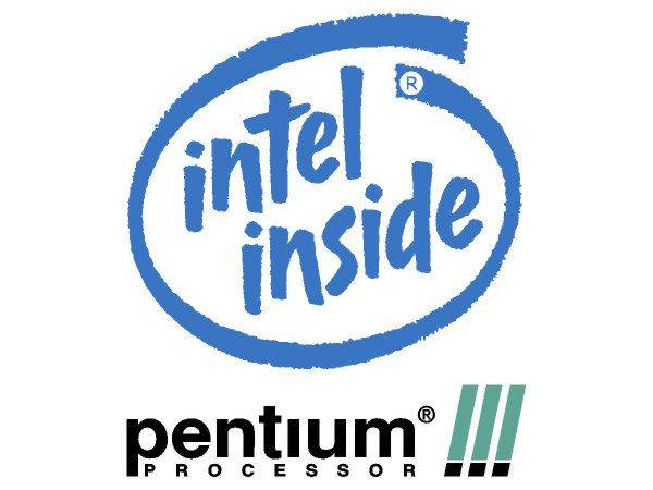 Pentium 3 processor logo