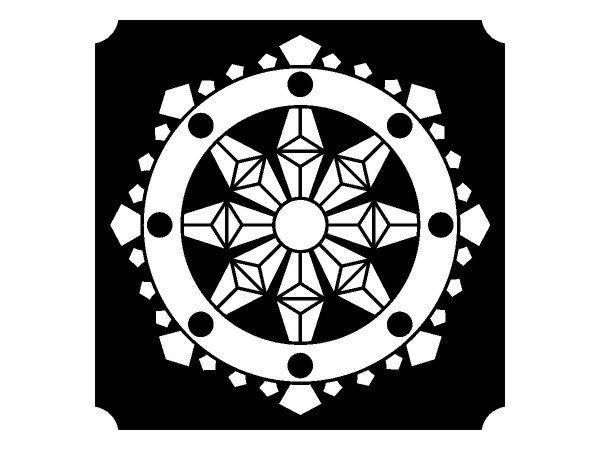 Японский узор 943