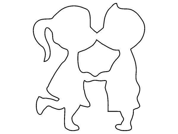 Топпер малыши целуются