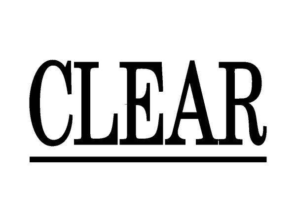 Clear logo