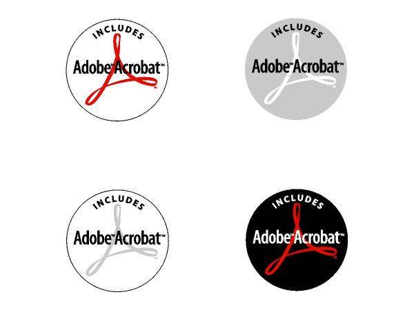 Adobe Acrobat Incl logos