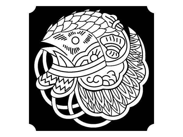 Японский узор 695