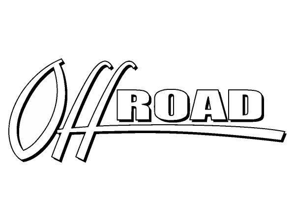 Виниловая наклейка на авто off road 591