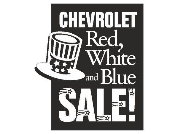Chevrolet Red White Blue Chevrolet Red White Blue