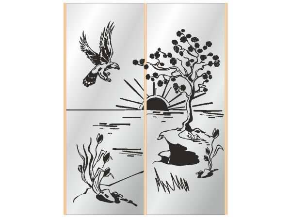 Прямоугольный орнамент 1187