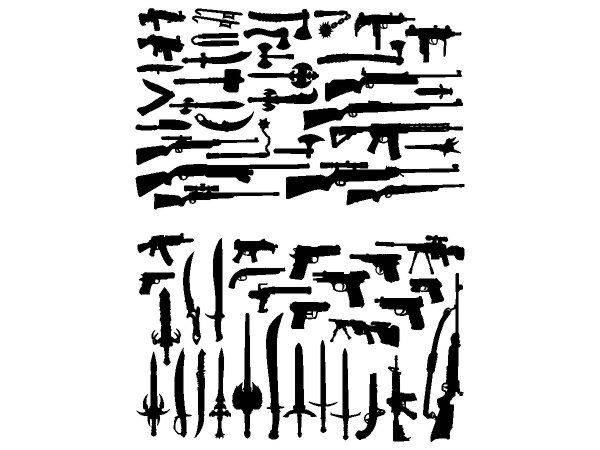 Силуэты оружия 2