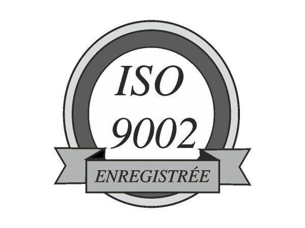 ISO9002 enregistree logo ISO9002 enregistree logo