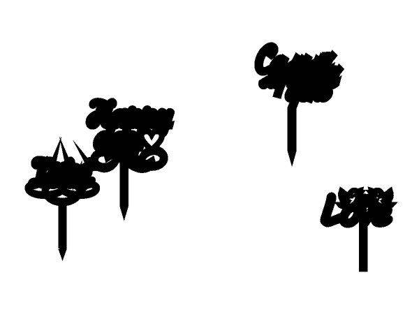 Топпер лове с птичками