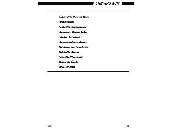 Stimorol CHEWING GUM