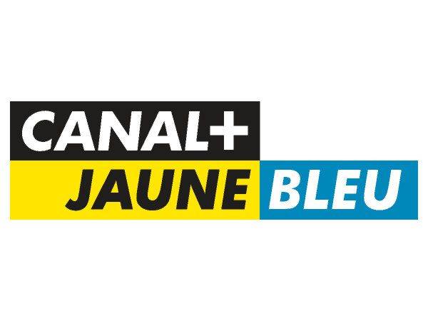 Canal+ jaune bleu logo Canal+ jaune bleu logo