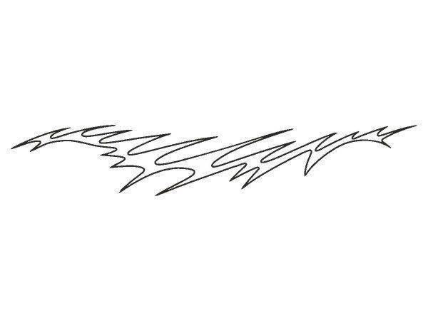 Виниловая наклейка на авто 302