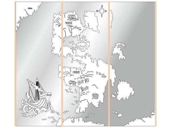 Прямоугольный орнамент 1261